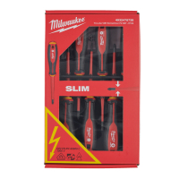 MILWAUKEE Tri-Lobe VDE Screwdrivers Šroubovák Tri-Lobe VDE PZ sada - 7 ks 4932478738