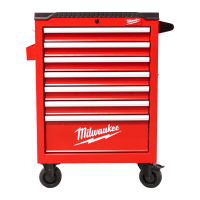 MILWAUKEE TOOLGUARD 27" / 69 cm ocelová skříňka na kolečkách se 7 zásuvkami 4932498252