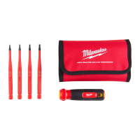 MILWAUKEE Izolovaný multibitový šroubovák 10 v 1 4932493657