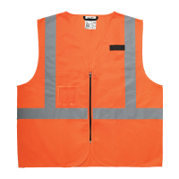 MILWAUKEE Pracovní vesta s vysokou viditelností oranžová 4XL/5XL 4932498001