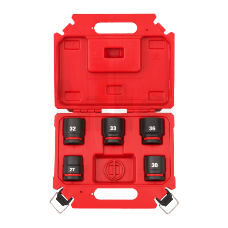MILWAUKEE Sada 1″ průmyslových hlavic 5 ks 4932498751