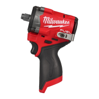 MILWAUKEE M12 FUEL™ ½″ kompaktní rázový utahovák s pojistným kroužkem 4933493454