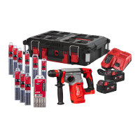 MILWAUKEE M18 BLHX100P-502P FUEL Sada aku nářadí bezuhlíková 4933498243