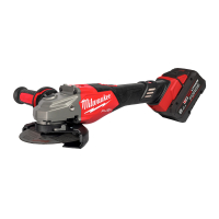 MILWAUKEE M18 FHSAG125XB2-802X M18 FUEL Vysoce výkonná úhlová bruska 125 mm s posuvným spínačem 4933493416