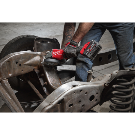 MILWAUKEE M18 FHSAG125XPDB2-802X M18 FUEL vysoce výkonná 125mm bruska s brzdou a kolébovým spínačem 4933493418