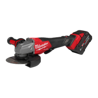 MILWAUKEE M18 FHSAG125XPDB2-802X M18 FUEL vysoce výkonná 125mm bruska s brzdou a kolébovým spínačem 4933493418