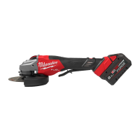 MILWAUKEE M18 FHSAG125XPDB2-802X M18 FUEL vysoce výkonná 125mm bruska s brzdou a kolébovým spínačem 4933493418
