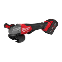 MILWAUKEE M18 FHSAG125XPDB2-802X M18 FUEL vysoce výkonná 125mm bruska s brzdou a kolébovým spínačem 4933493418