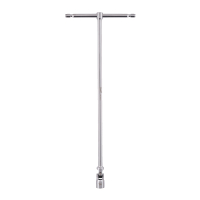 MILWAUKEE Nástrčný klíč s T-rukojetí a výkyvnou hlavicí Hex 14 mm 4932492683