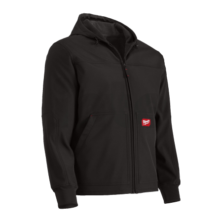 MILWAUKEE FREEFLEX SJ BL XL Softshellová bunda s kapucí černá, velikost XL, 4932498274