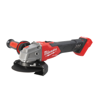 MILWAUKEE M18FSAGV125XB-0 úhlová bruska s posuvným spínačem, brzdou a regulací otáček, 125 mm, 4933499158