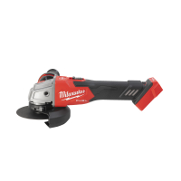 MILWAUKEE M18FSAGV125XB-0 úhlová bruska s posuvným spínačem, brzdou a regulací otáček, 125 mm, 4933499158