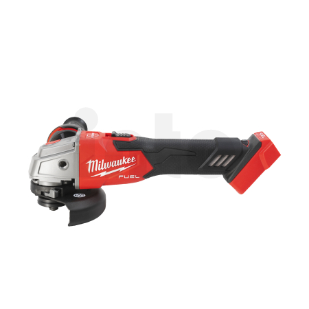 MILWAUKEE M18FSAGV125XB-0 úhlová bruska s posuvným spínačem, brzdou a regulací otáček, 125 mm, 4933499158