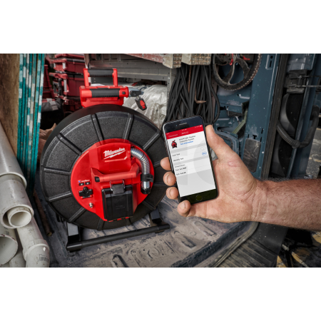 MILWAUKEE M18 SIC60 HDR-0 Inspekční kamera na kontrolu kanalizace s navijákem 60 m, hlava kamery 60 mm 4933493954