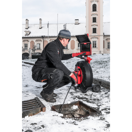 MILWAUKEE M18 SIC60 HDR-0 Inspekční kamera na kontrolu kanalizace s navijákem 60 m, hlava kamery 60 mm 4933493954