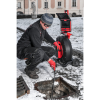MILWAUKEE M18 SIC60 HDR-0 Inspekční kamera na kontrolu kanalizace s navijákem 60 m, hlava kamery 60 mm 4933493954