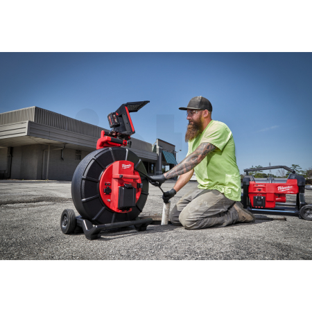 MILWAUKEE M18 SIC60 HDR-0 Inspekční kamera na kontrolu kanalizace s navijákem 60 m, hlava kamery 60 mm 4933493954