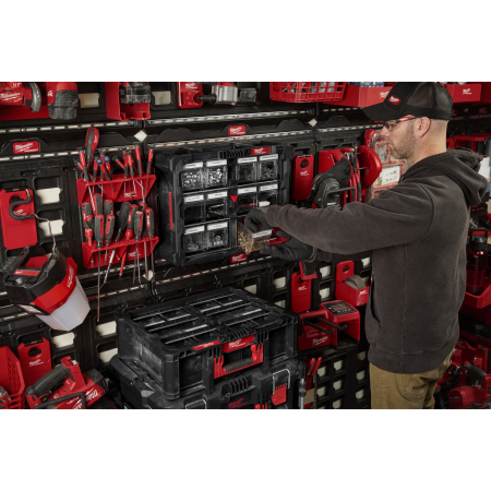 MILWAUKEE PACKOUT organizér s vyklápěcími boxy 4932498323