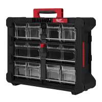 MILWAUKEE PACKOUT organizér s vyklápěcími boxy 4932498323
