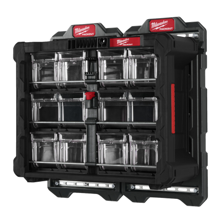MILWAUKEE PACKOUT organizér s vyklápěcími boxy 4932498323