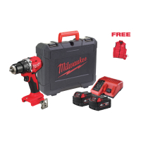 MILWAUKEE M18 BLPDRCMC-402C Aku příklepová vrtačka, vesta, POWER PACK IN2 MONAKO 2025 4933499458