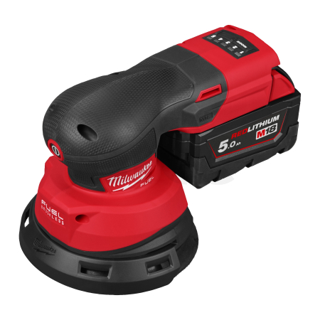 MILWAUKEE M18 FROS125-502X FUEL 125 mm excentrická bruska 4933498254