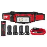 MILWAUKEE L4 HL2-301 USB dobíjecí čelovka 600 lumenů 4933479963