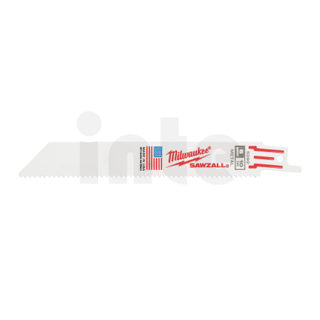 MILWAUKEE 150x10T pilový plátek do ocasky 5 ks (dřevo / kov / plast) 48475092