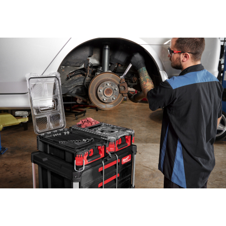 MILWAUKEE 15 dílná sada očkoplochých klíčů MAXBITE s organizérem PACKOUT 4932498141
