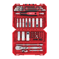 MILWAUKEE Sada ráčny 1/4", klíčů a dlouhých nástrčných klíčů Premium (42 ks) 4932498382
