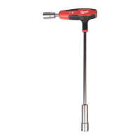 MILWAUKEE Maticový šroubovák s T-rukojetí, 14 mm 4932498715