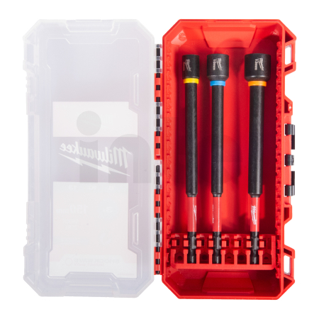 MILWAUKEE Shockwave Nut Driver long Set (3) 4932499426