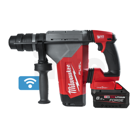 MILWAUKEE M18 ONEFHPX-802X FUEL ONE-KEY 4-režimové kladivo 32 mm SDS-PLUS se sklíčidlem FIXTEC 4933500234