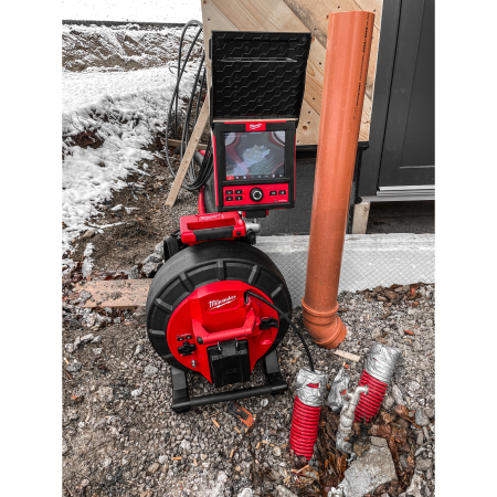 MILWAUKEE M18™ kamera na kontrolu kanalizace s navijákem 36 m, hlava kamery 25 mm HDR 4933493953