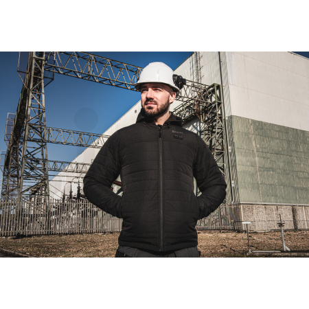 MILWAUKEE M12 HPJBL3-0 (M) HEXON Vyhřívaná prošívaná bunda černá 4932493838