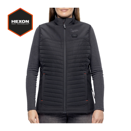 MILWAUKEE M12 HPVLBL3-0 (S) HEXON Dámská vyhřívaná vesta černá 4932493852