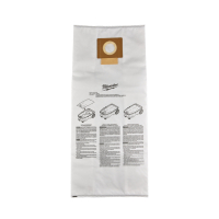 MILWAUKEE Fleecový sáček na prach pro vysavač M18 FUEL™ třídy M AC/DC se dvěma akumulátory a VACLINK™ 4932498663