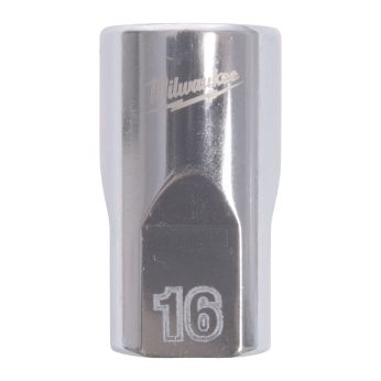 MILWAUKEE 1/2'' Drive Metric Standard 12-Point Socket 4932498826
