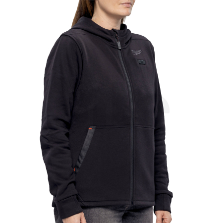 MILWAUKEE M12 HHLBL5-0 (L) HEXON Dámská vyhřívaná mikina s kapucí černá 4932499196