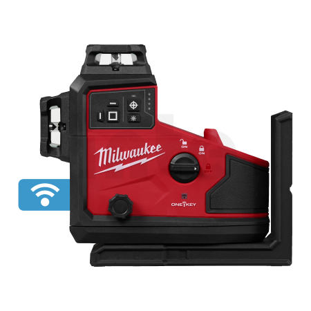 MILWAUKEE M12™ zelený laser s automatickým zarovnáním 360° ve 3 rovinách 4933499001