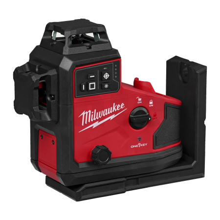 MILWAUKEE M12™ zelený laser s automatickým zarovnáním 360° ve 3 rovinách 4933499001
