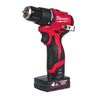 MILWAUKEE M12™ kompaktní bezuhlíková příklepová vrtačka 4933500424