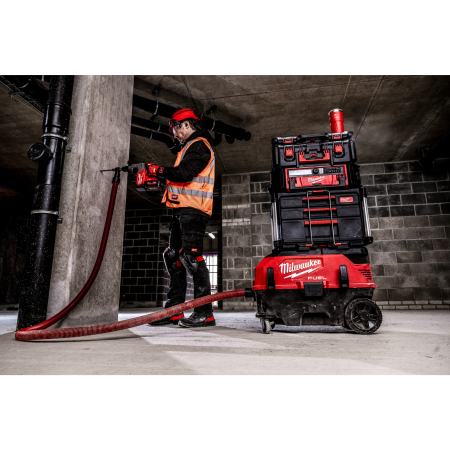 MILWAUKEE M18 FUEL™ odsavač prachu třídy M AC/DC na dva akumulátory a technologií VACLINK™ 4933498142