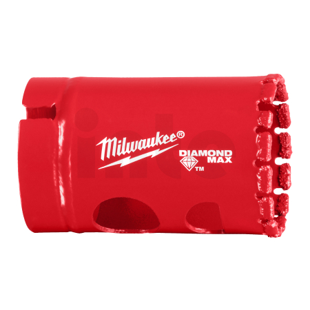 MILWAUKEE Kruhová pilka/děrovka DIAMOND Max Wet Holesaw 32MM 5/8" x 18, suché i mokré vrtání, 4932500114