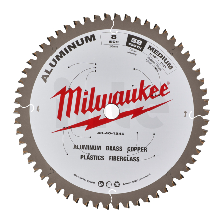MILWAUKEE Pilový kotouč 203 mm, 58 zubů 4932501194