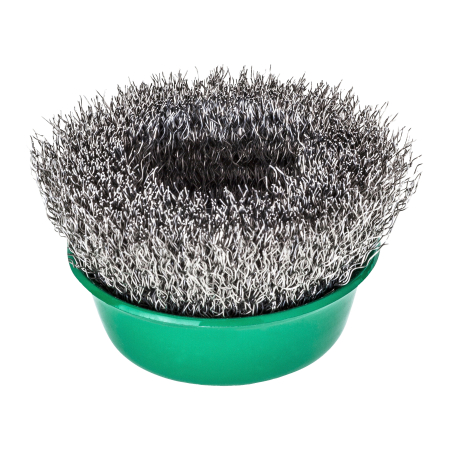 MILWAUKEE Hrnkový kartáč M14 65 mm, ocelový, vlnitý drát 0,35 mm – 1 ks 4932501750