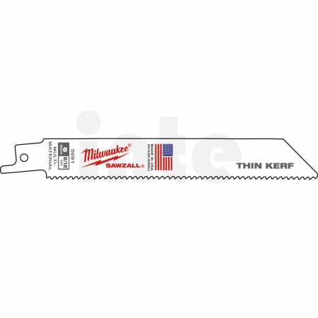 MILWAUKEE Pilové plátky  150/3,2/2,1 mm Bimetal, Co (5 ks) 48005091