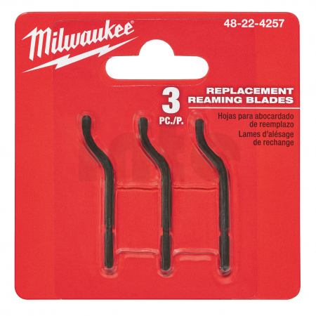 MILWAUKEE Vyměnitelné ostří do odhrotovačů trubek 3ks 48224257