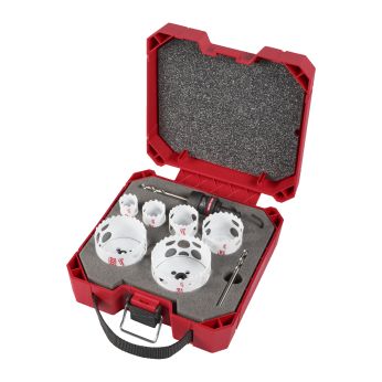 MILWAUKEE Sada kruhových pilek/děrovek Hole dozer Holesaw QL SET 9, Quick Lok, 9 ks 49224771