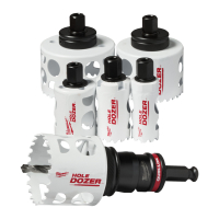 MILWAUKEE Sada kruhových pilek/děrovek Hole dozer Holesaw QL SET 9, Quick Lok, 9 ks 49224771